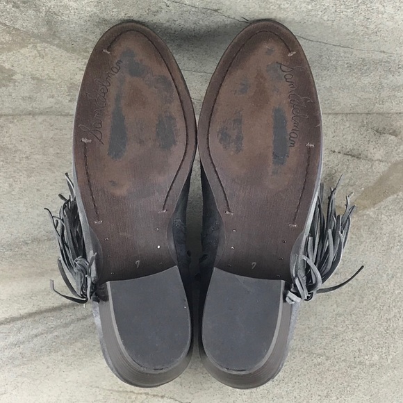Sam Edelman Paige Suede Booties Size 7 Gray EUC - Picture 7 of 8